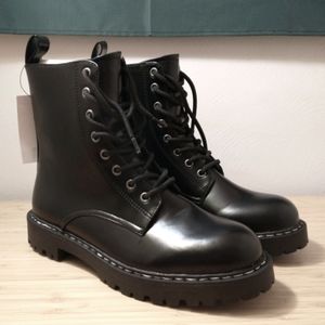 Black Combat Boots